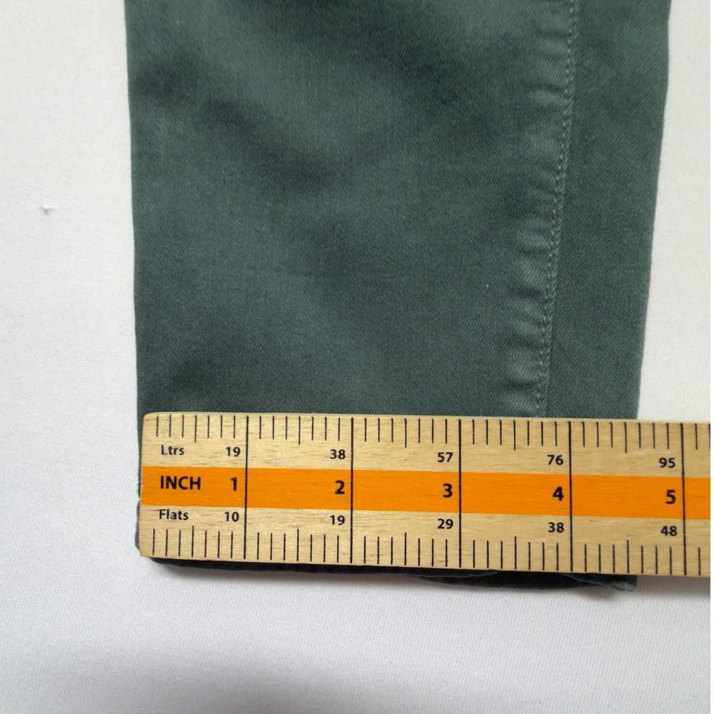 KUT from the Kloth Mia Toothpick Skinny Sage Green Jeans  Size 16 - Picture 9 of 9